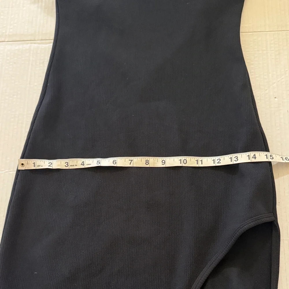 Superdown Sherry Ribbed Cutout Maxi Dress Size S Revolve Black Bodycon Event - Picture 15 of 15